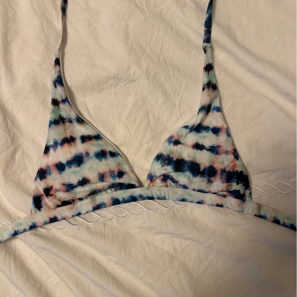 Splendid Blue and Black Bikini Swimwear